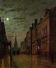 Park Row Leeds by John Atkinson Grimshaw